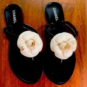 Chanel sandals size 7 Clearance